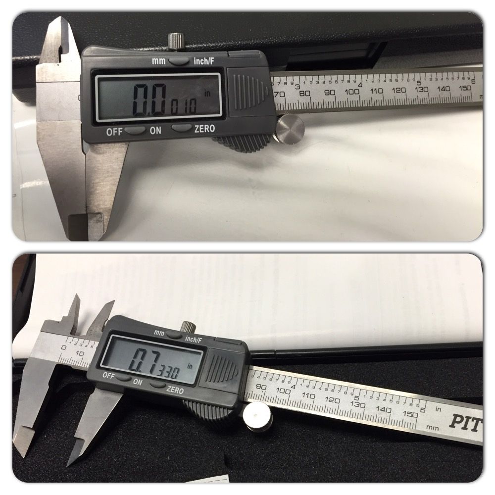 PITTSBURGH DIGITAL CALIPER 6"IN METRO BOLT & SUPPLY